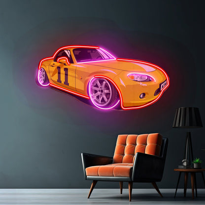 Japanese Old Drift Car Led Neon Sign Light Custom Led Signs - Shineneon