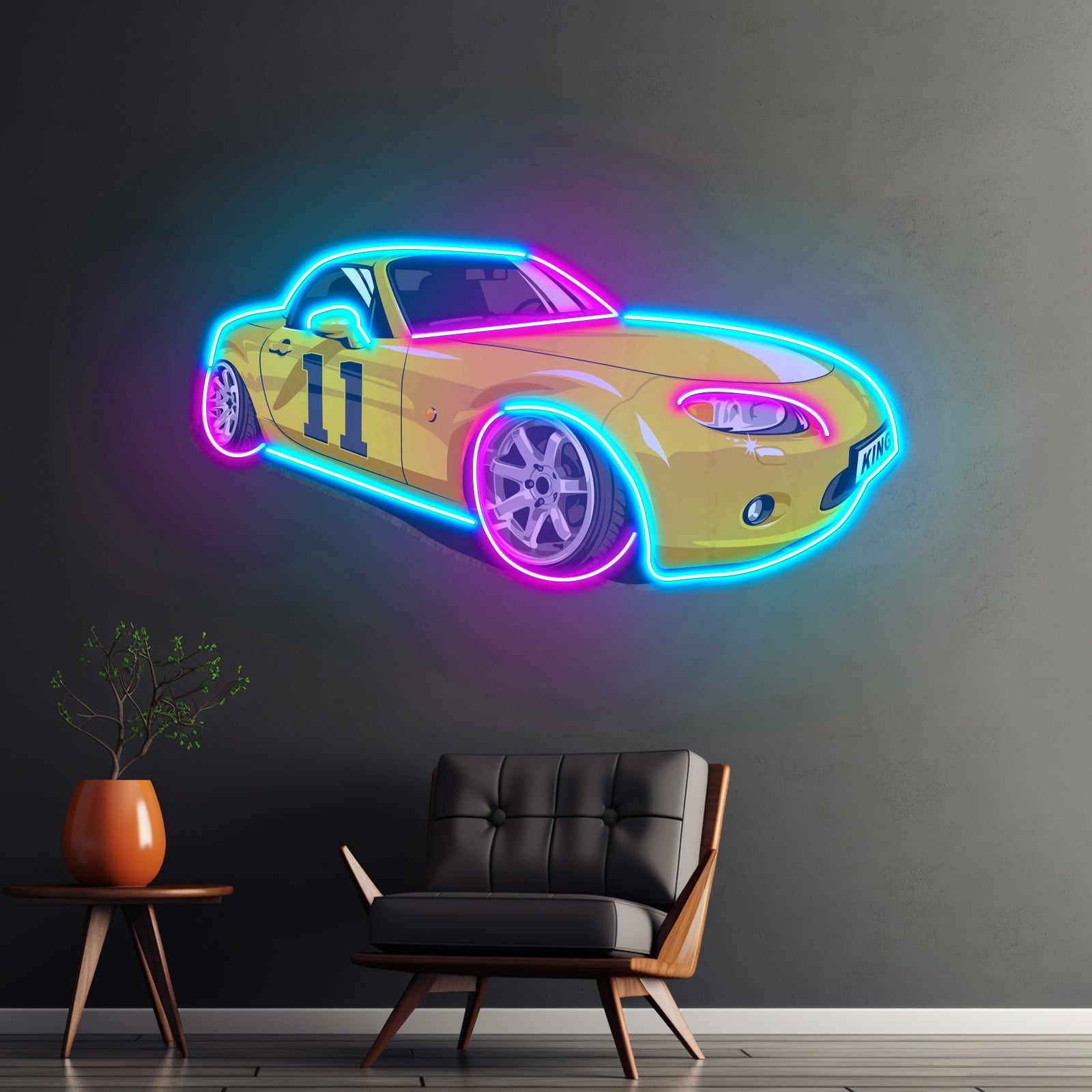 Japanese Old Drift Car Led Neon Sign Light Custom Led Signs - Shineneon