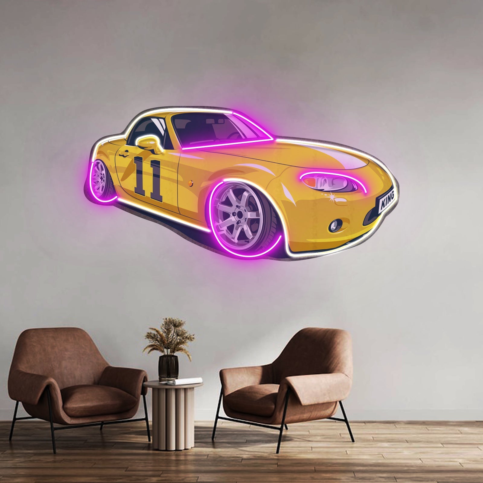 Japanese Old Drift Car Led Neon Sign Light Custom Led Signs - Shineneon