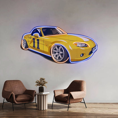 Japanese Old Drift Car Led Neon Sign Light Custom Led Signs - Shineneon