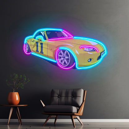 Japanese Old Drift Car Led Neon Sign Light Custom Led Signs