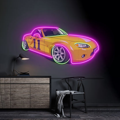 Japanese Old Drift Car Led Neon Sign Light Custom Led Signs