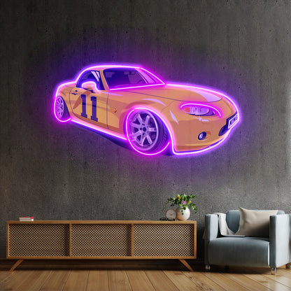 Japanese Old Drift Car Led Neon Sign Light Custom Led Signs