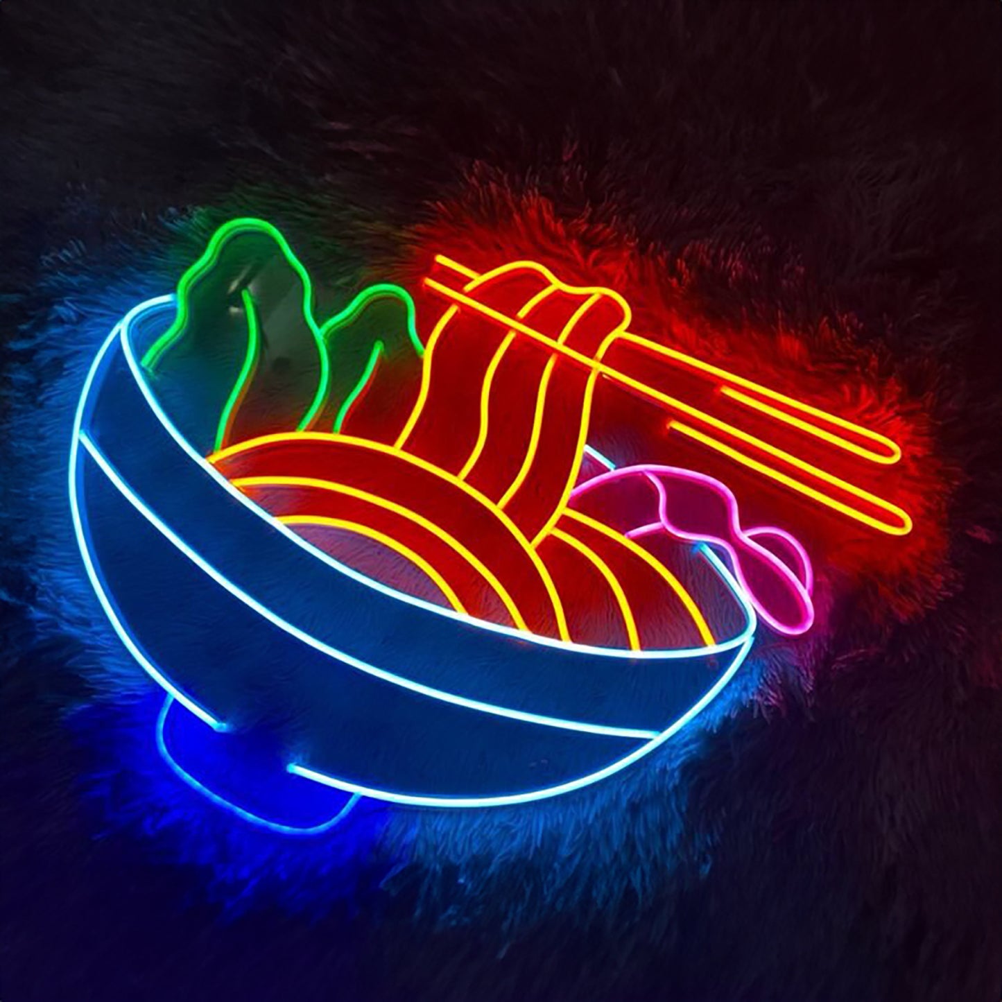 Japanese Ramen Led Sign Wall Decor