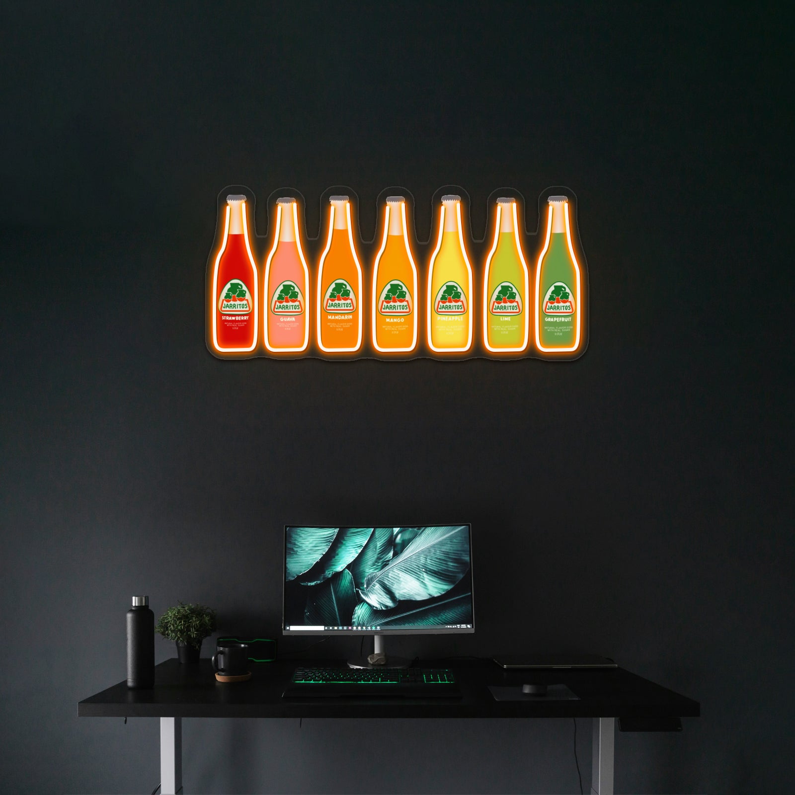 Jazzy Apollo Statue Neon Acrylic Artwork - LED neon sign view 15