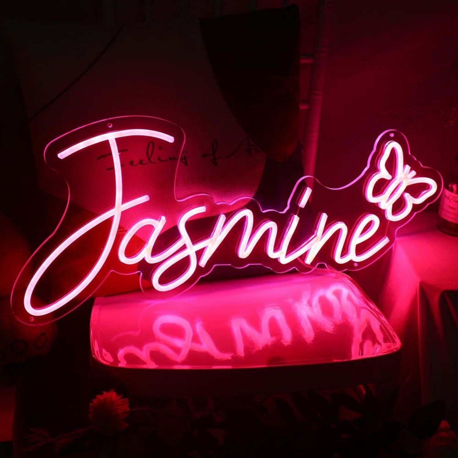 Jasmine Led Neon Sign For Personalized And Whimsical Decor | Shineneon
