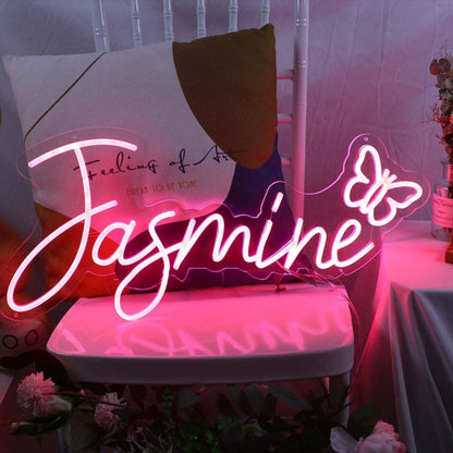 Jasmine Led Neon Sign For Personalized And Whimsical Decor | Shineneon