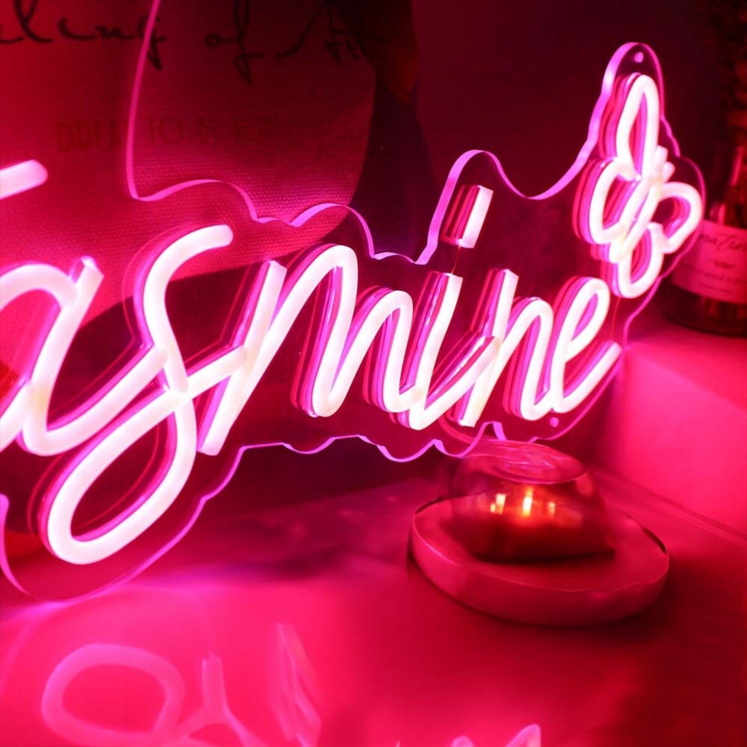 Jasmine Led Neon Sign For Personalized And Whimsical Decor | Shineneon