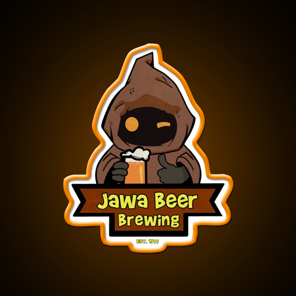 Jawa Beer Brewing Co Beer Bar Decor Led Neon Sign Rgb Color - LED neon sign view 6