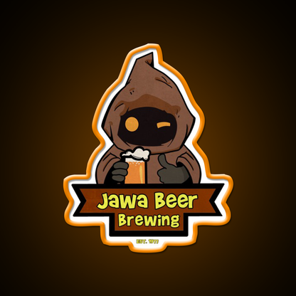 Jawa Beer Brewing Co Beer Bar Decor Led Neon Sign Rgb Color - LED neon sign view 6