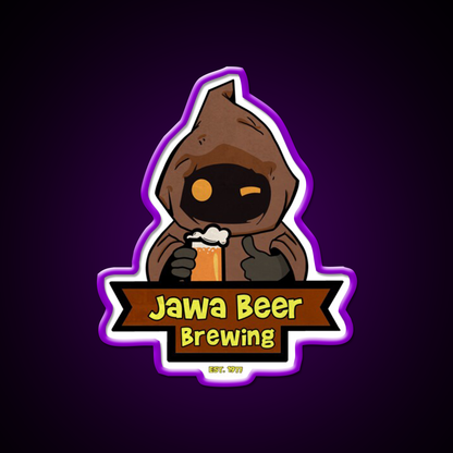 Jawa Beer Brewing Co Beer Bar Decor Led Neon Sign Rgb Color - LED neon sign view 9