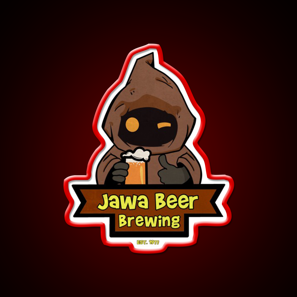 Jawa Beer Brewing Co Beer Bar Decor Led Neon Sign Rgb Color - LED neon sign view 10