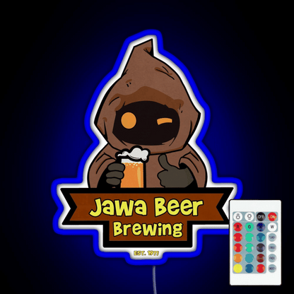 Jawa Beer Brewing Co Rgb Led Neon Sign Pop Wall Art