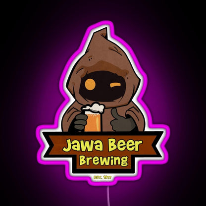 Jawa Beer Brewing Co Rgb Led Neon Sign Pop Wall Art - Shineneon