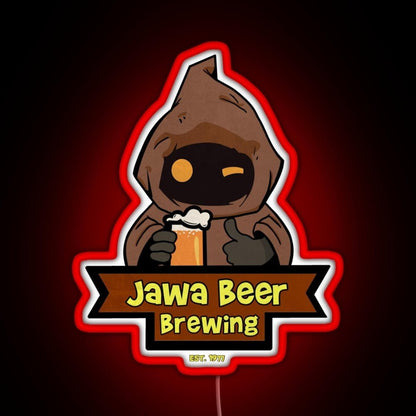 Jawa Beer Brewing Co Rgb Led Neon Sign Pop Wall Art - Shineneon