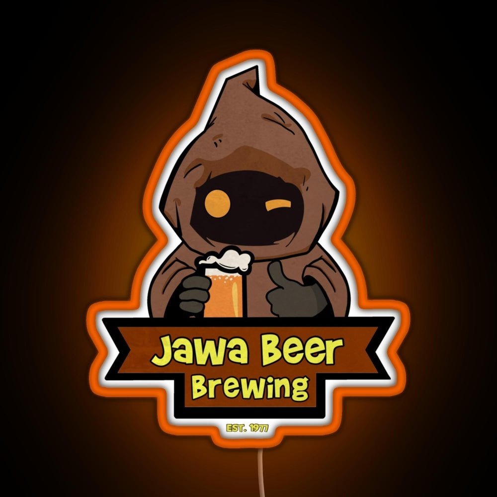 Jawa Beer Brewing Co Rgb Led Neon Sign Pop Wall Art - Shineneon