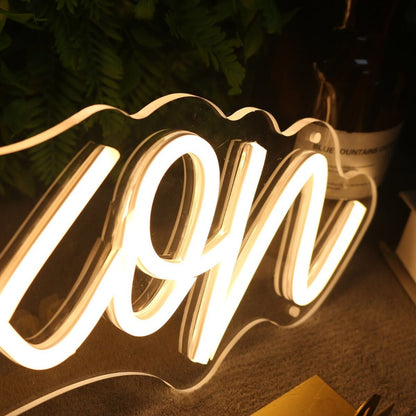 Jaxon Yellow Name Led Neon Sign - Shineneon