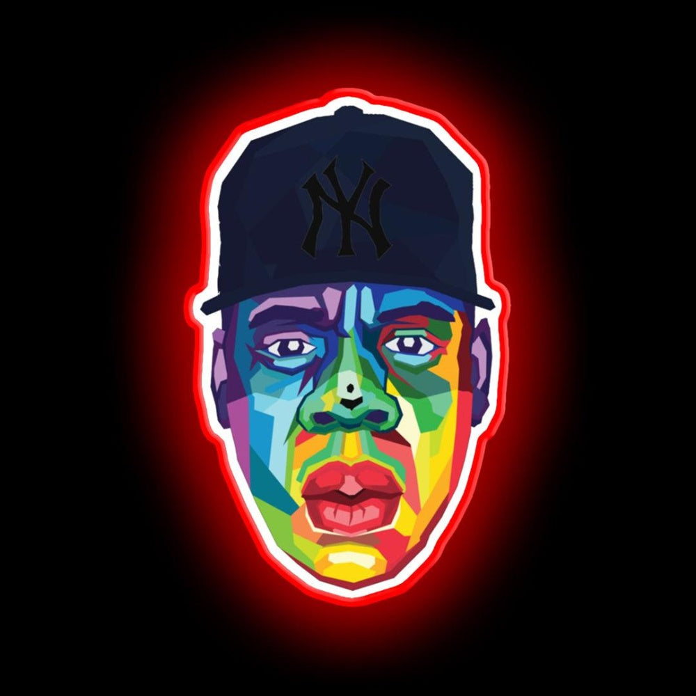 Jay Z Rapper Neon Sign - LED neon sign view 6