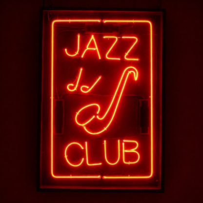 Jazz Club LED Neon Sign - 01 Original Product Image