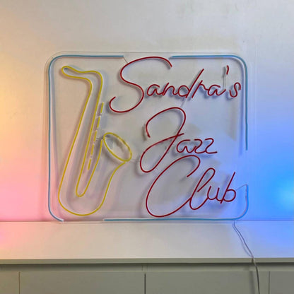 Jazz Club Led Neon Sign Music Saxophone Led Neon Sign | Shineneon
