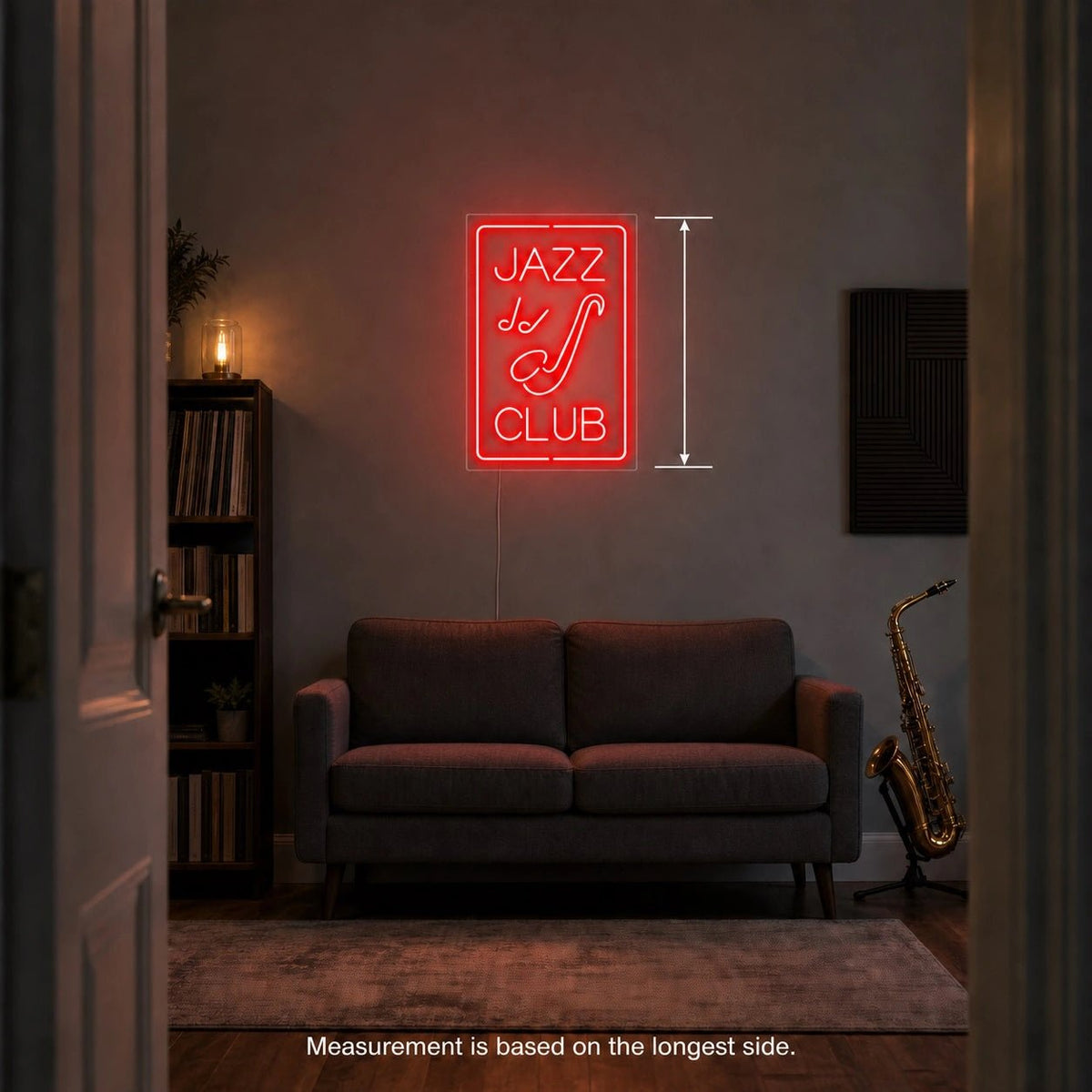 Jazz Club Saxophone LED Neon Sign - Shineneon