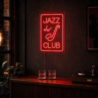 Jazz Club Saxophone LED Neon Sign - Shineneon