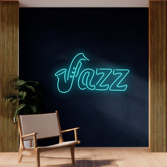 Jazz Saxophone Led Sign