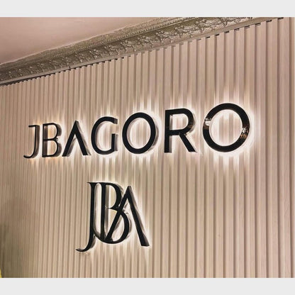 Jbagoro Jba 3D Backlit Channel Letters Led Light Sign - Shineneon