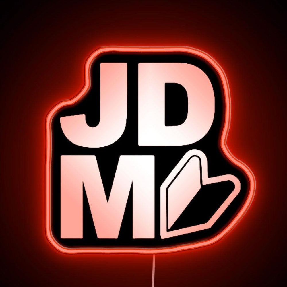 Jdm Logo Neon Sign - LED neon sign view 5