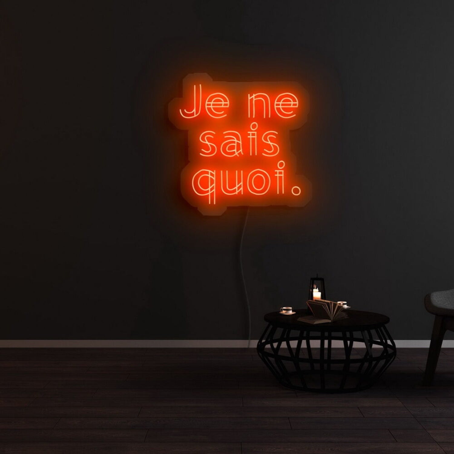 Je Ne Sais Quoi Led Neon Sign | Shineneon