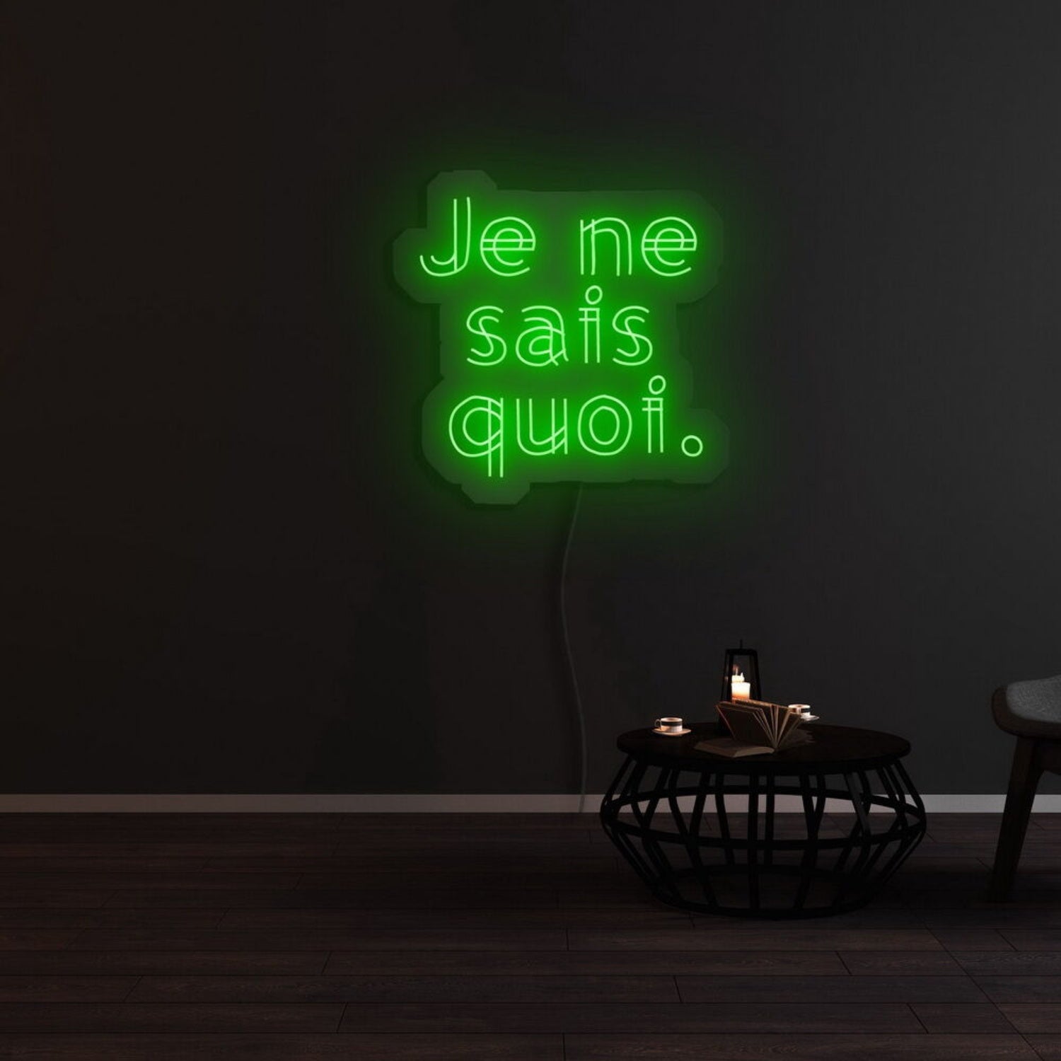Je Ne Sais Quoi Led Neon Sign | Shineneon