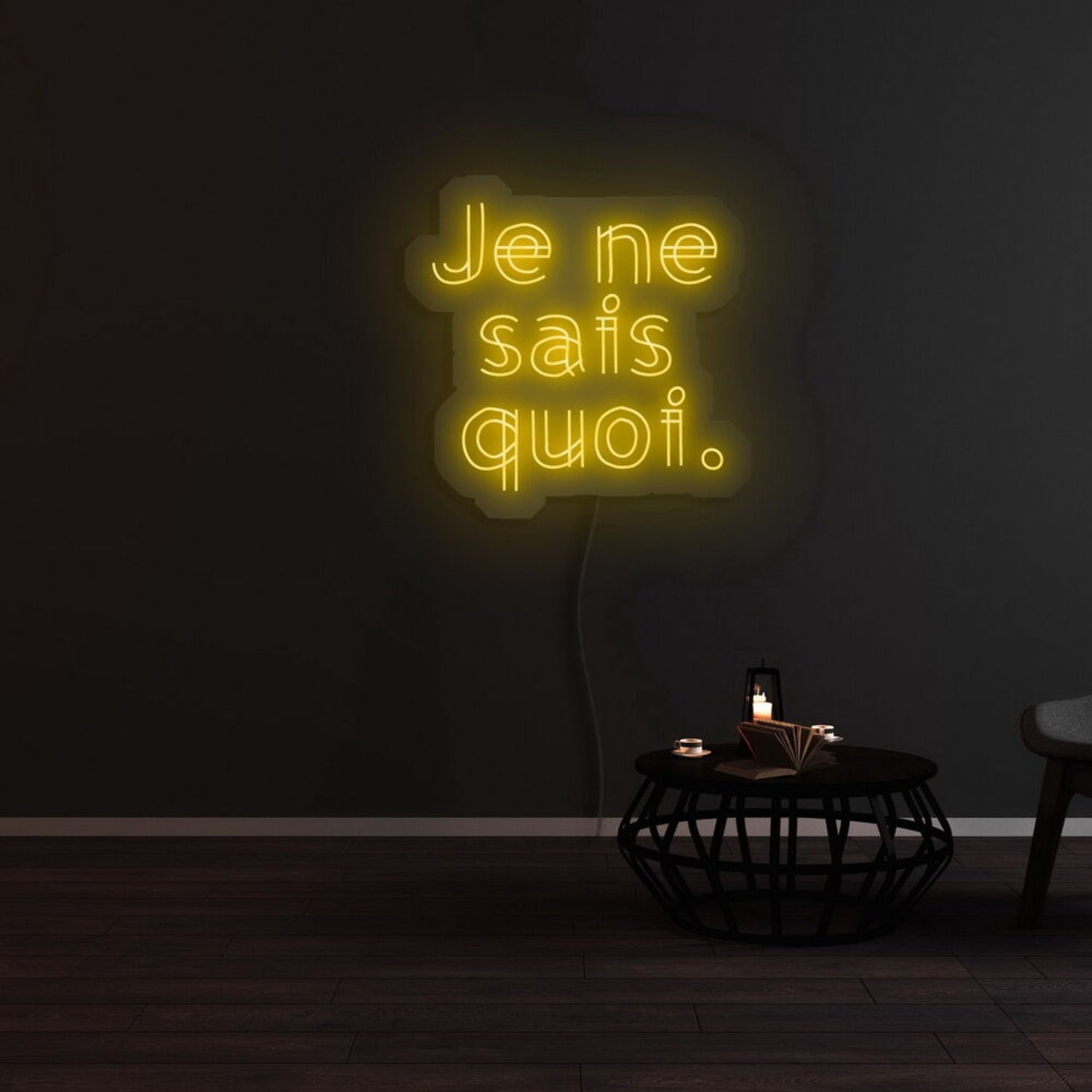 Je Ne Sais Quoi Led Neon Sign | Shineneon