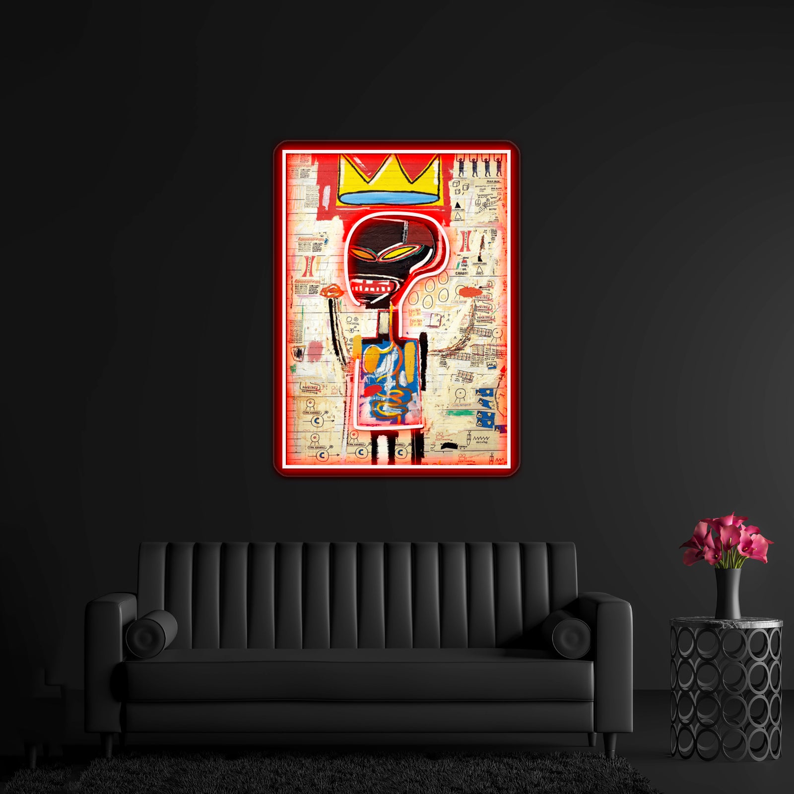 Jean Michel Pop Art Wall Artwork Neon Signs | Shineneon