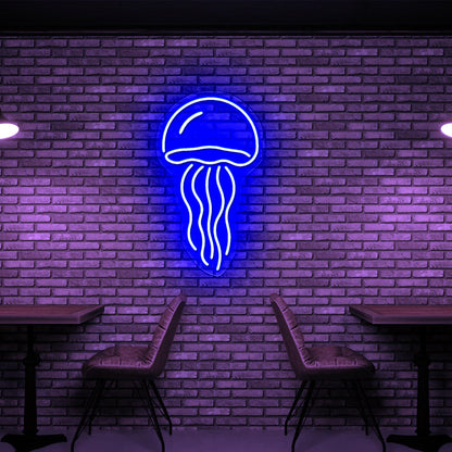 Jellyfish Neon Sign Ocean Neon Sign For Sale - Shineneon