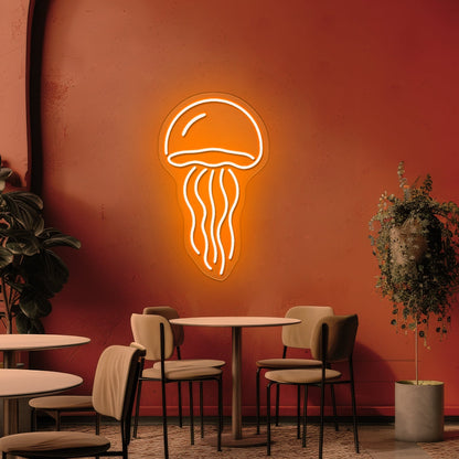 Jellyfish Neon Sign Ocean Neon Sign For Sale - Shineneon