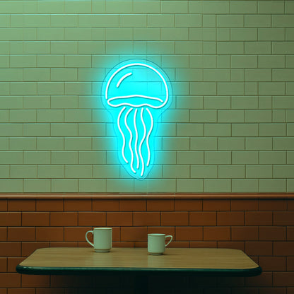 Jellyfish Neon Sign Ocean Neon Sign For Sale - Shineneon