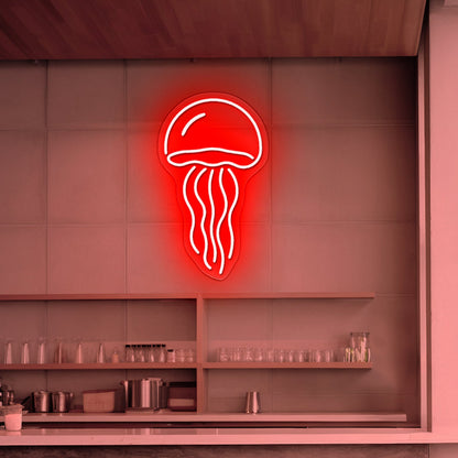 Jellyfish Neon Sign Ocean Neon Sign For Sale - Shineneon