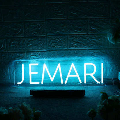 Jemari Blue Led Neon Sign | Shineneon