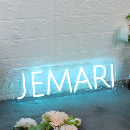 Jemari Blue Led Neon Sign - Shineneon
