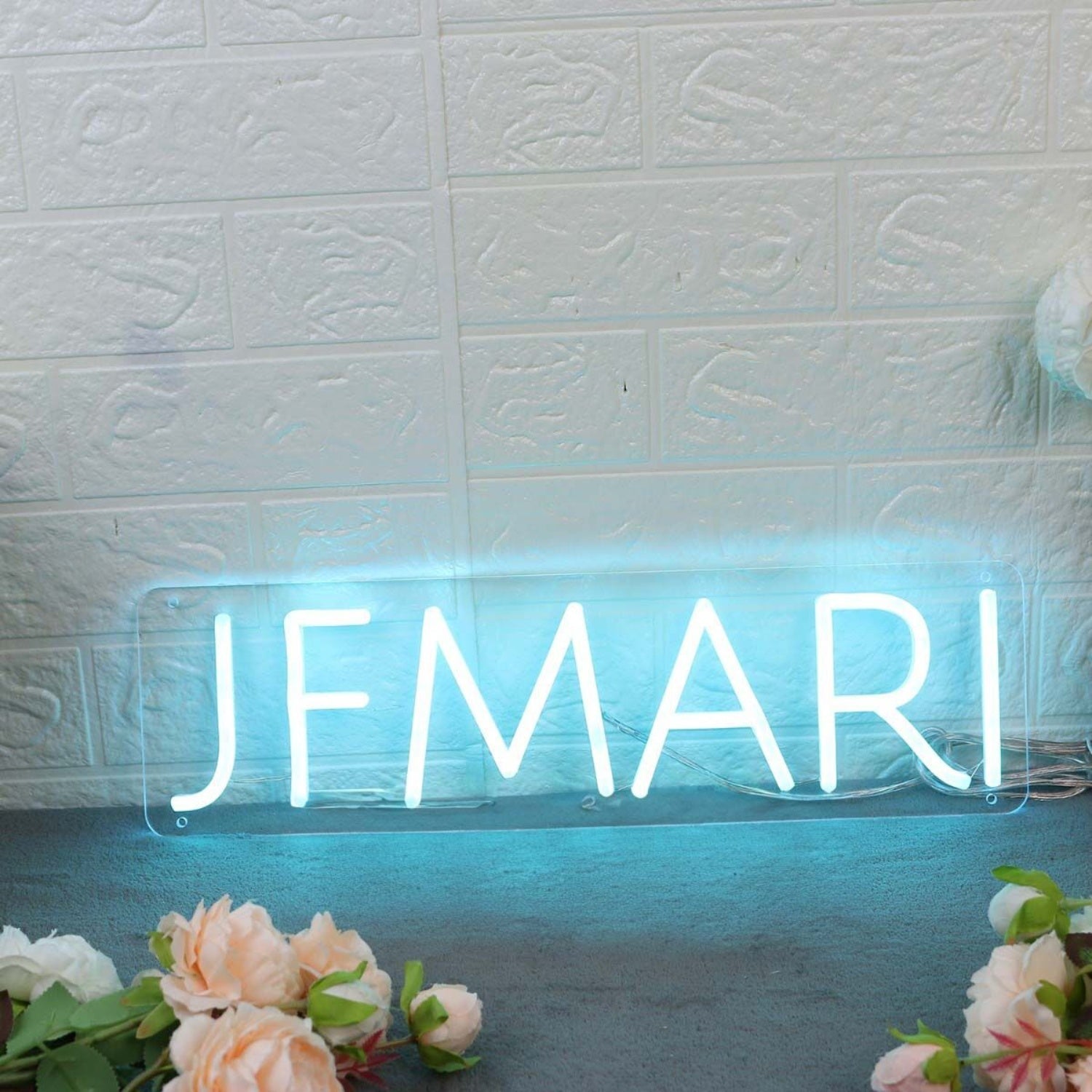 Jemari Blue Led Neon Sign - Shineneon