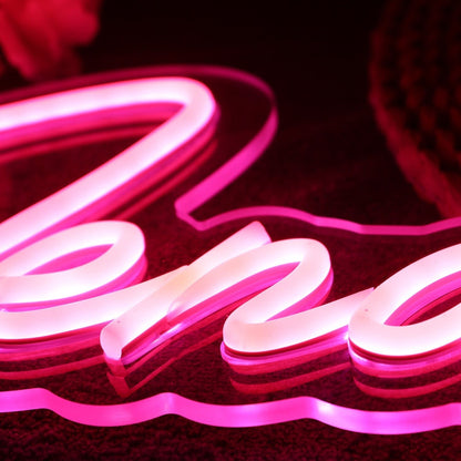 Jenally Red Led Neon Sign - Shineneon