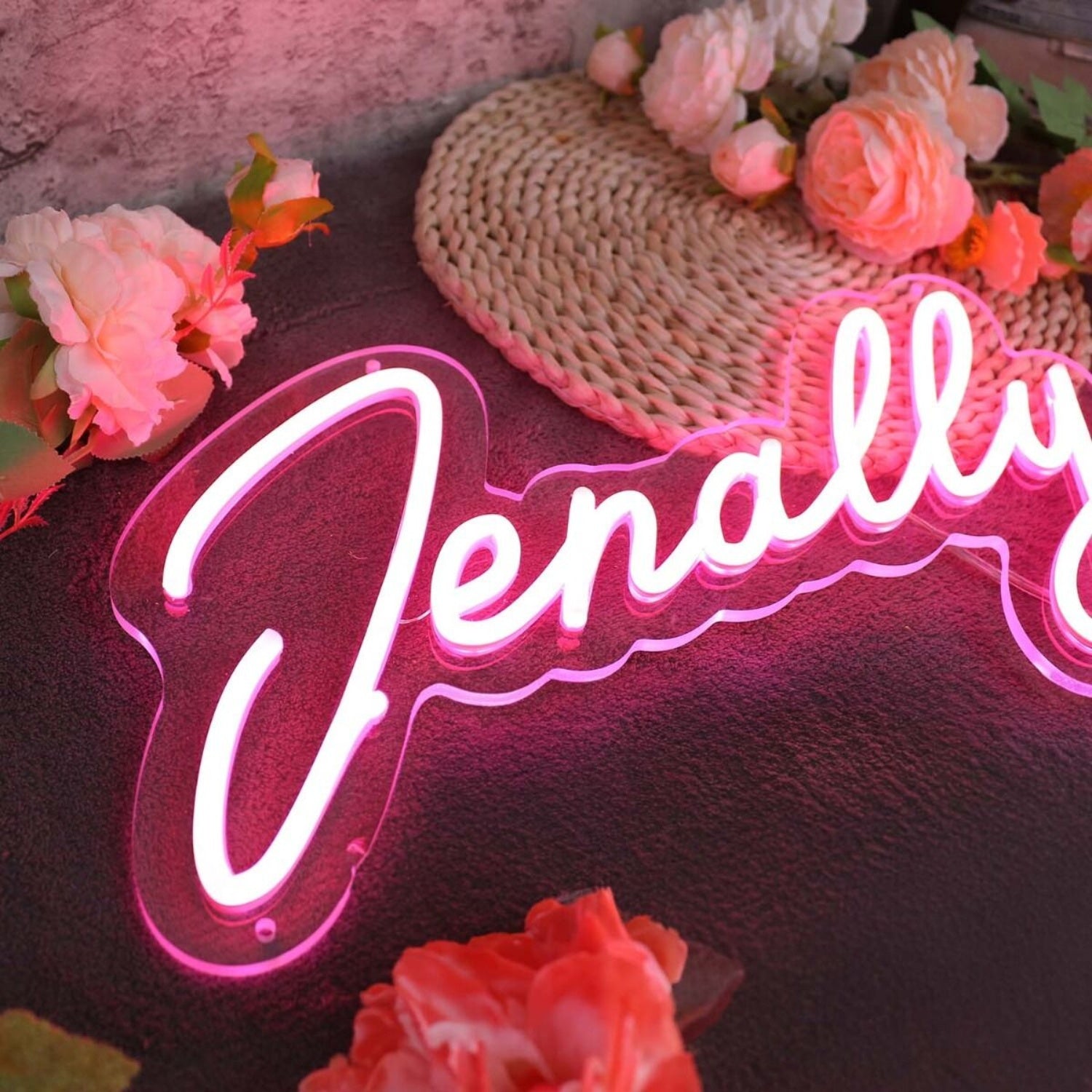 Jenally Red Led Neon Sign - Shineneon