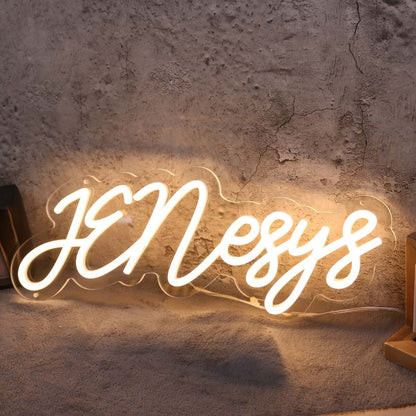 Jenesys Yellow Led Neon Sign | Shineneon