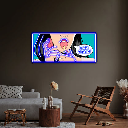 Jesus Christ Led Neon Artwork For Sale - LED neon sign view 14