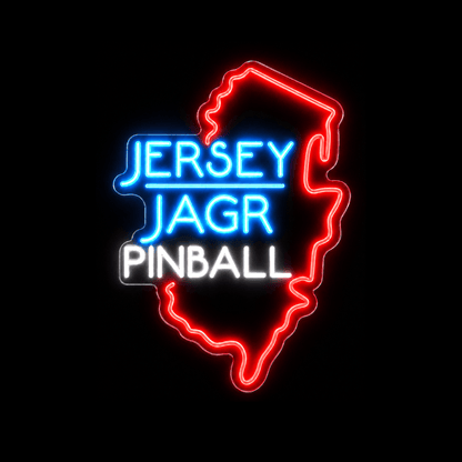 JERSEY JAGR PINBALL Custom LED Neon Sign - Shineneon