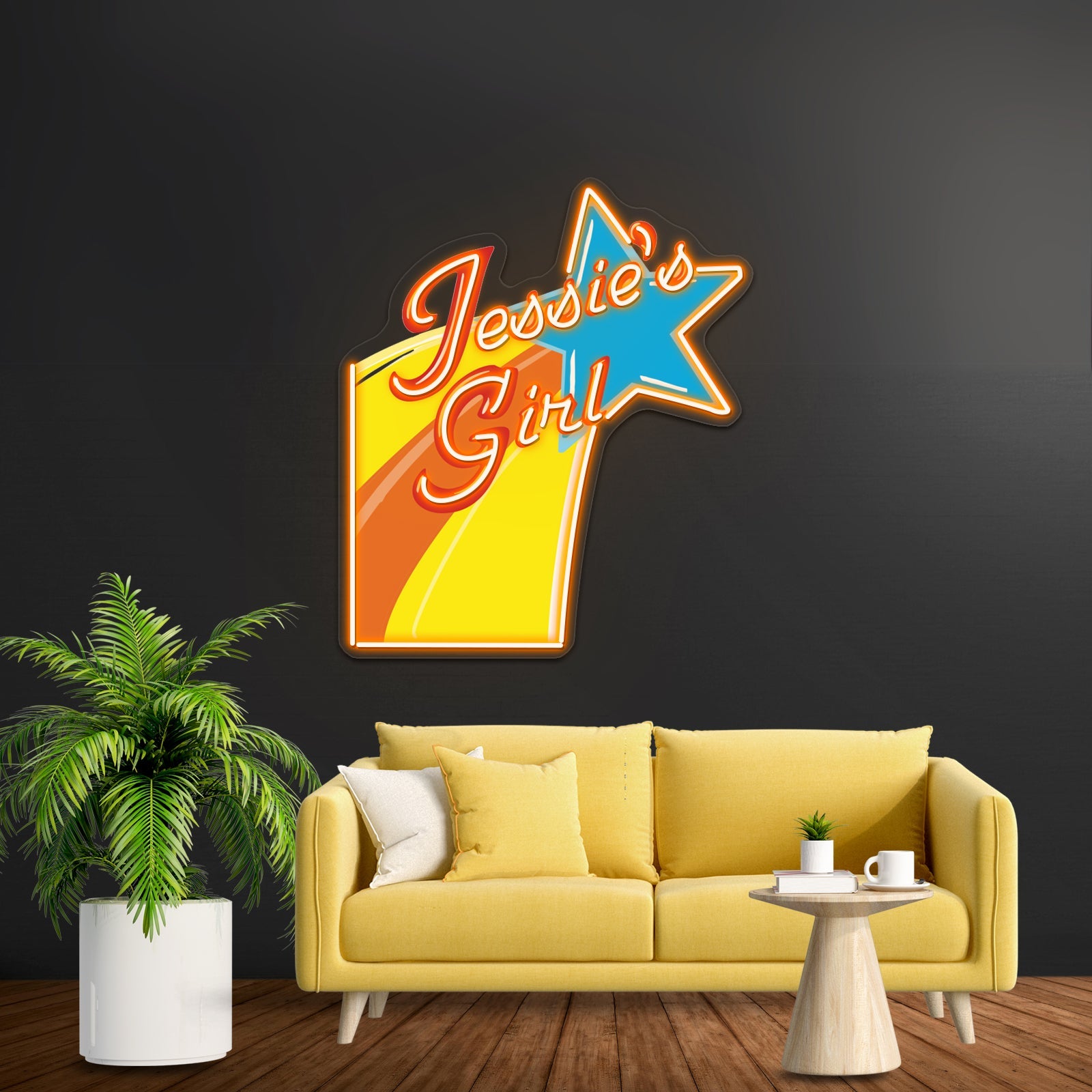 Jessies Girl Artwork Neon Signs For Sale - Shineneon