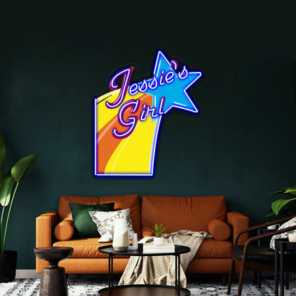 Jessies Girl Artwork Neon Signs For Sale - Shineneon