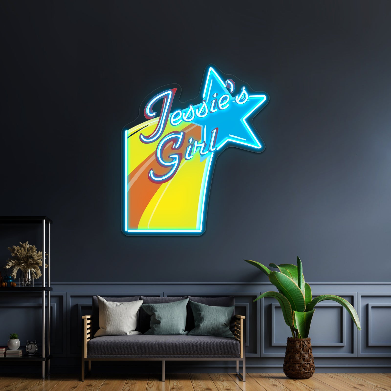 Jessies Girl Artwork Neon Signs For Sale