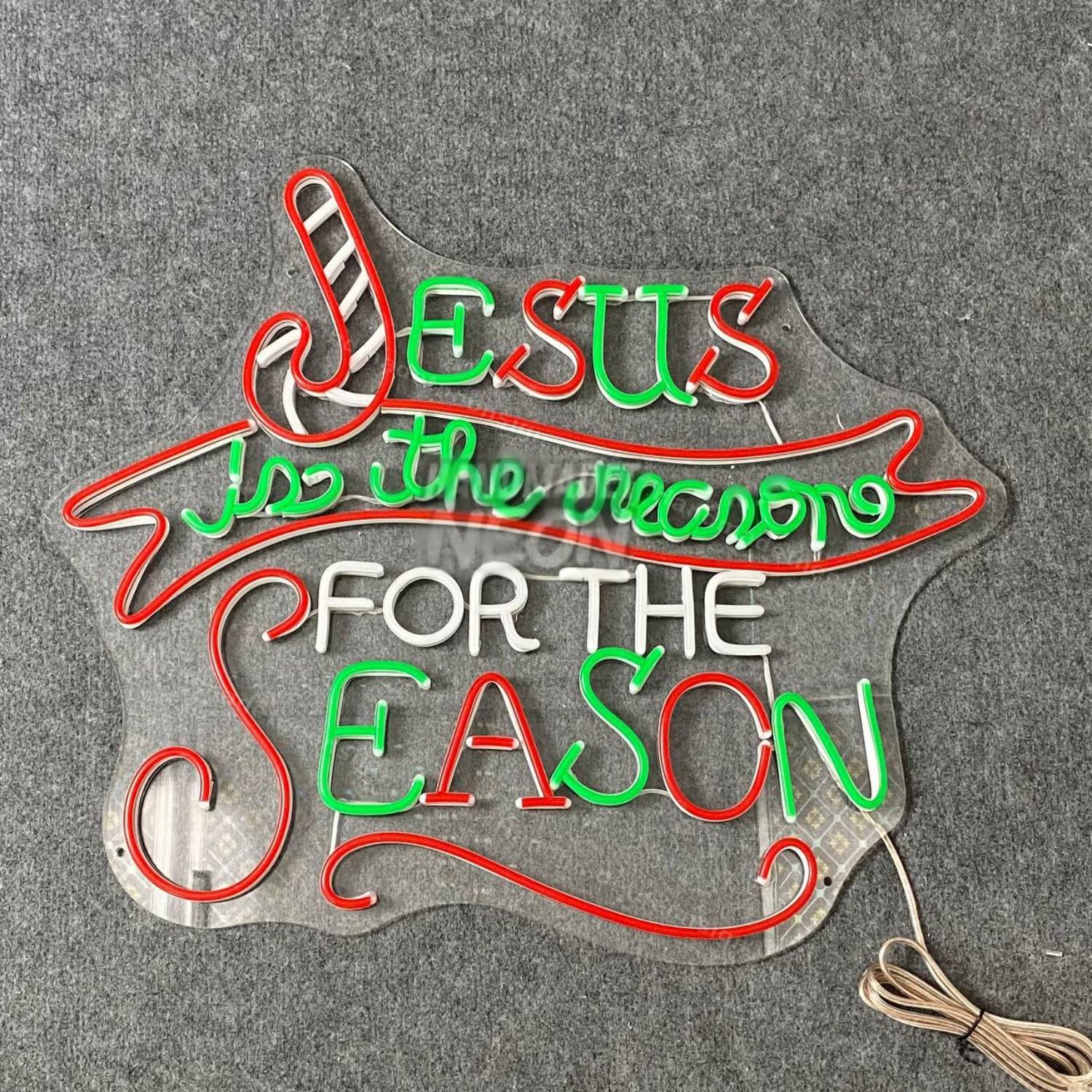 Jesus Is The Reason For The Season Led Neon Sign | Shineneon