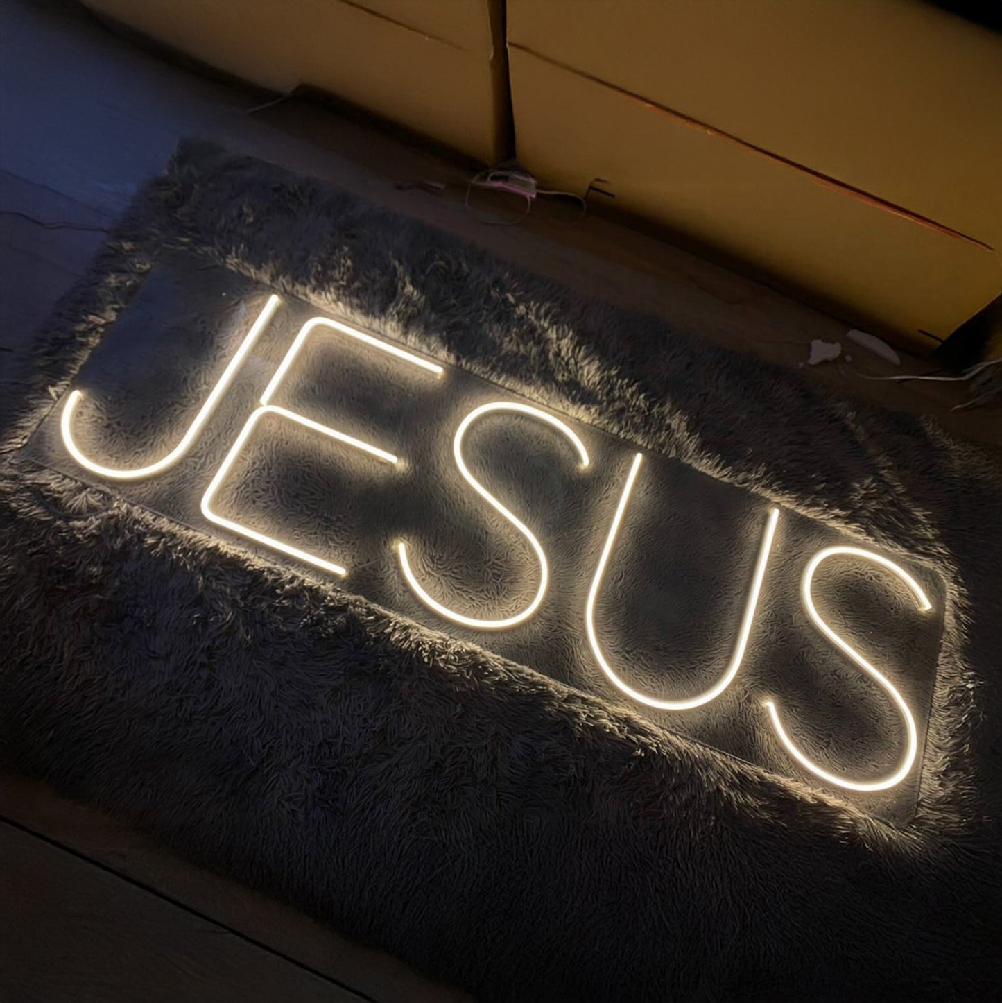 Jesus Neon Sign